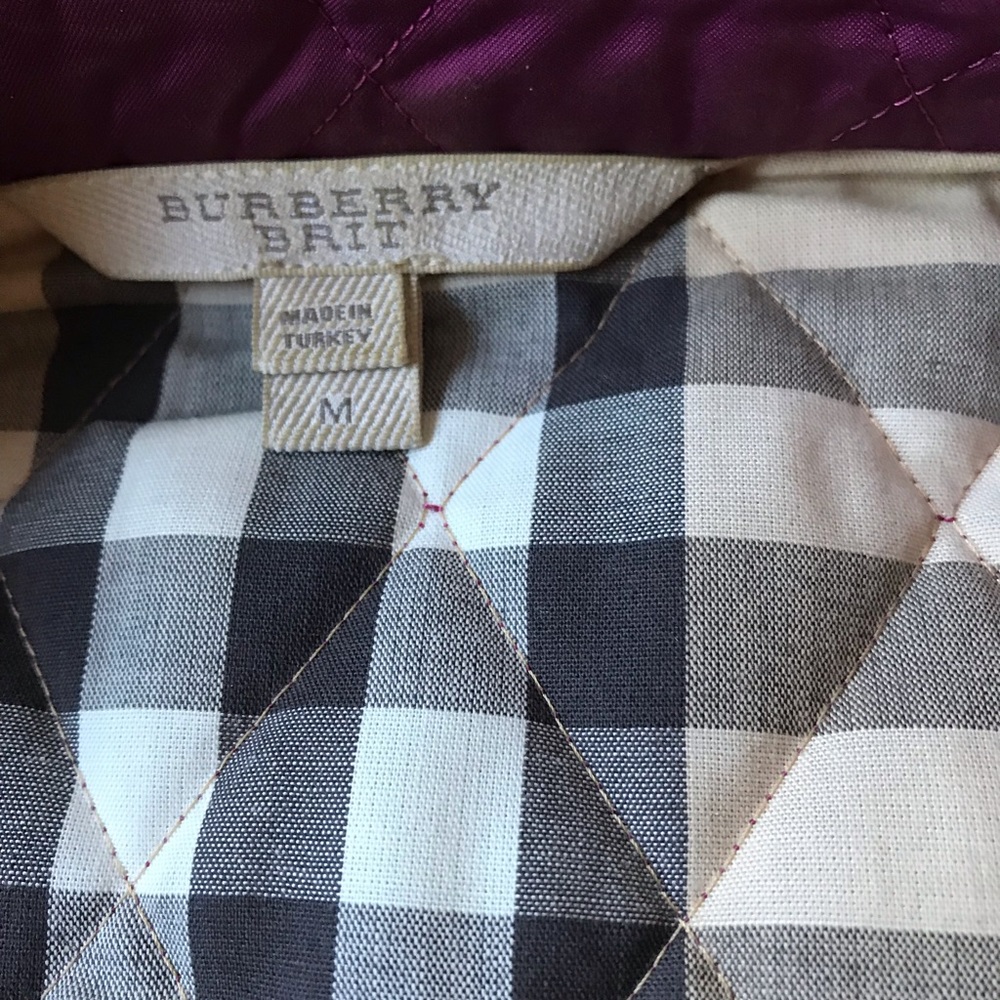 Burberry Quilted Peplum Jacket - Picture 5 of 12